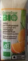 Mängden socker i Jus d'orange sans pulpe 100% pur jus