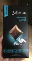 Mängden socker i Chocolat noir fourré coco