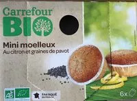 Mängden socker i Mini Moelleux au citron et graines de pavot
