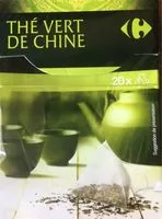 Mängden socker i Thé vert de Chine