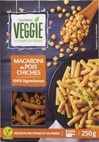 Mängden socker i MACARONI de POIS CHICHES 100% légumineuse