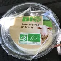 Mängden socker i Fromage frais de brebis bio