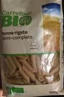 Mängden socker i Penne rigate Semi-Complets