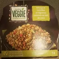 Mängden socker i Mélange de lentilles et légumes