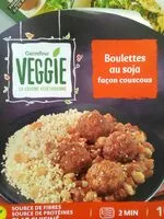 Mängden socker i Boulettes au soja façon couscous