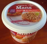 Mängden socker i rillettes