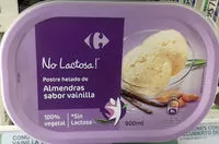 Mängden socker i Helado almendras sabor vainilla