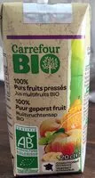 Mängden socker i Multifruit 100% pur fruit pressés bio