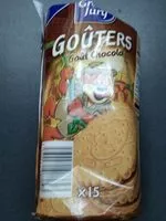 Mängden socker i Gouters