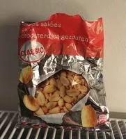 Mängden socker i CACAHUÈTES GRILLEES SALEES
