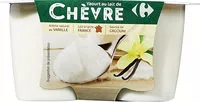 Mängden socker i Yaourt au lait de chèvre Vanille