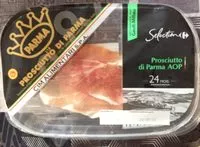 Mängden socker i Prosciutto di Parma AOP