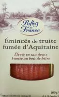 Mängden socker i Émincés de truite fumée d’Aquitaine