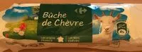 Mängden socker i Bûche de chèvre