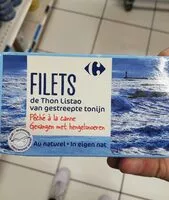 Mängden socker i Filets de thon Listao au Naturel