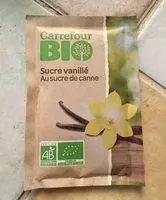 Mängden socker i Sucre vanillé au sucre de canne