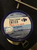 Mängden socker i Thon entier au naturel