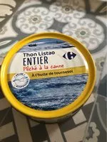 Mängden socker i Thon entier à l'huile de tournesol