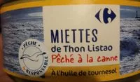 Mängden socker i Miettes de thon