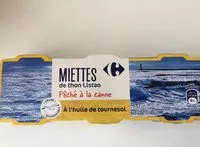 Mängden socker i Miettes de thon Listao