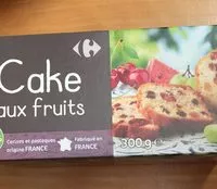 Mängden socker i Cake aux fruits