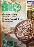 Mängden socker i Mélange Quinoa Céréales Lentilles