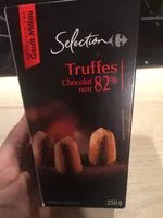 Mängden socker i Truffes 82% cacao