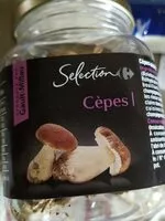 Mängden socker i Cèpes séchés