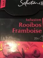 Mängden socker i Rooibos saveur framboise infusion