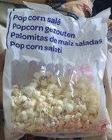Mängden socker i Pop corn salé