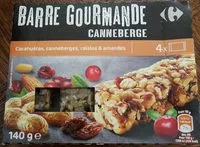 Mängden socker i Barre gourmande Canneberge