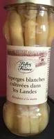Mängden socker i Asperges blanches cultivées dans les Landes