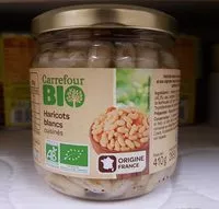 Mängden socker i Haricots blancs cuisinés BIO