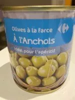 Mängden socker i Olives à la farce à l'anchois