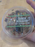 Mängden socker i Quinoa Boulgour aux legumes d'ete