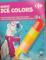 Mängden socker i Ice colors