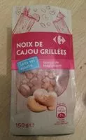 Mängden socker i Noix de cajou grillées