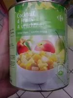 Mängden socker i Cocktail 4 fruits