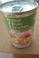 Mängden socker i Cocktail 4 fruits