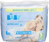 Mängden socker i couche bébé 12/20kg T5