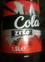 Mängden socker i Cola zero*