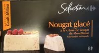 Mängden socker i Nougat glacé