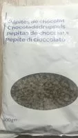 Mängden socker i Pépites de chocolat