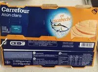 Mängden socker i Thon Albacore à l'escabèche