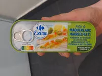 Mängden socker i Filets de maquereaux  marinés au citron et aux olives