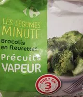Mängden socker i Les légumes minute brocolis en fleurette