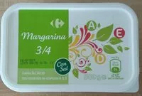 Mängden socker i Margarina 3/4 con sal