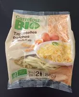 Mängden socker i Tagliatelles fraîches