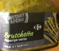 Mängden socker i Bruschetta asperge verte