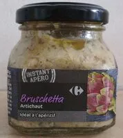 Mängden socker i Bruschetta Artichaut